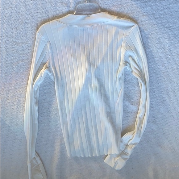 Free People Beach Dandelion white long sleeve - Picture 4 of 4